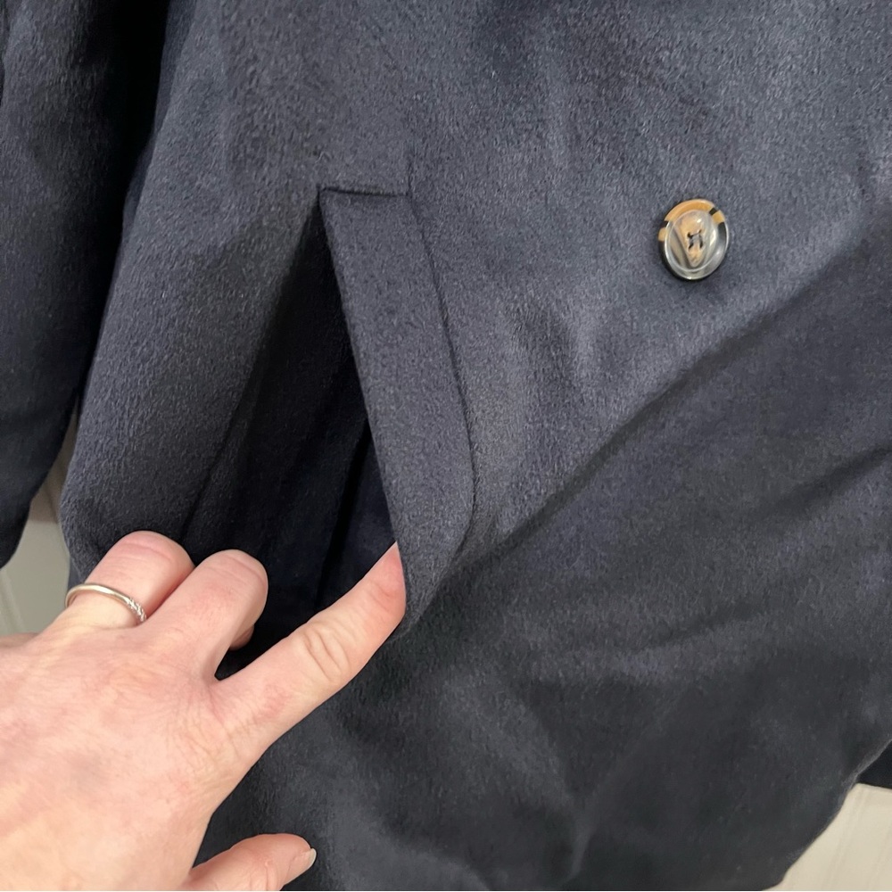 NEW Tuckernuck  Navy Blue Hudson Peacoat size medium - Picture 6 of 11